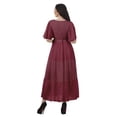 thumbnail image 3 of Moomaya Women Party Night Dresses Plus Size Printed Casual Wear Ladies Clothing, 3 of 6