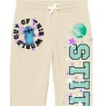 Disney Girls Lilo & Stitch Clothing Set Stitch Sweatshirt Hoodie and Jogger 2Piece Outfit