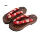 thumbnail image 3 of Traje de cosplay de anime japonés, sandalias de verano para hombres, pisos de madera, zuecos de zapatillas, chanclas-dragón negro / 44-45 / kaili Sencillez, 3 of 5