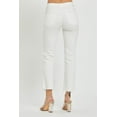 thumbnail image 5 of Risen Jeans - Mid Rise Straight Raw Edge Jeans - RDP5203, 5 of 11
