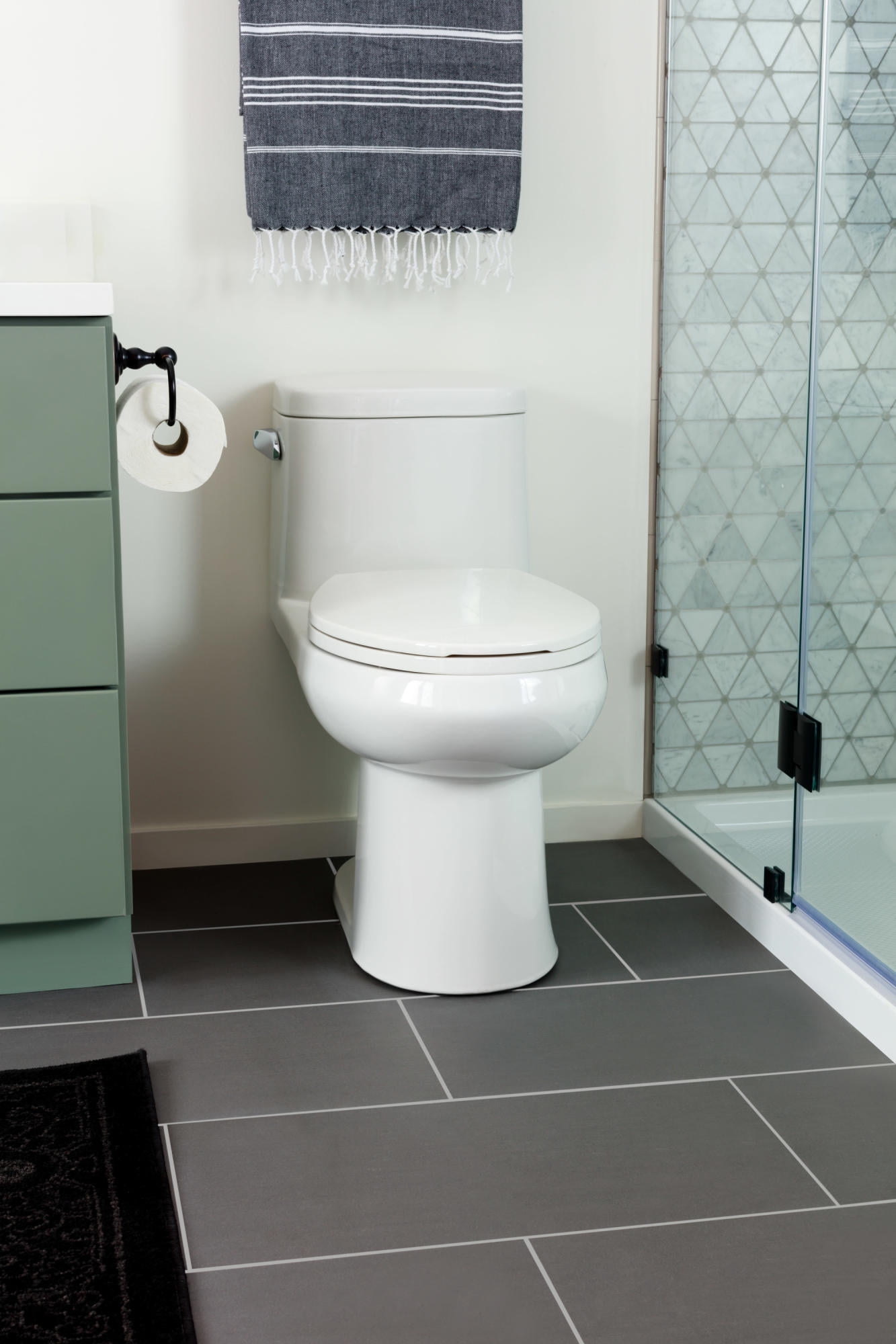 sure-loc hardware boulder single post wall mount toilet paper holder