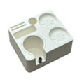 thumbnail image 3 of TISHITA Coffee Tamping Station,Portafilter Holder,for Shop,Espresso Tamper Mat Stand Espresso Station Organizer Coffee Tamper Holder white, 3 of 7