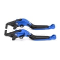 thumbnail image 1 of Poignées de Frein de Moto, Résistant à l'Usure Leviers de Frein de Moto Réglables Alliage d'Aluminium CNC pour Modification de Moto Noir, Rouge, Or, Bleu, Argent, Gris, Orange, Vert, 1 of 8