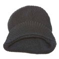 thumbnail image 2 of Top Headwear GI BEFFLE GAFEE W / VISOR - Negro TOP HEADWEAR Beanie, 2 of 2