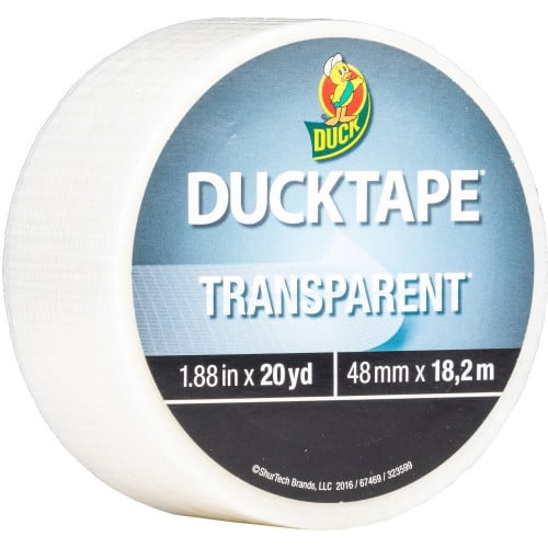 New Duck Transparent Duct Tape,Each