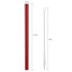 thumbnail image 4 of Juego de 3 cepillos de limpieza de pajitas rectas reutilizables de acero inoxidable (rojo) JShteea Libre de BPA, 4 of 7