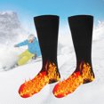 thumbnail image 6 of 3.7V Heated Socks Foot Warmers for Men And Women, Electric Heating Socks, Washable Battery Heated Socks for Winter Skiing Hiking Fishing Riding, Keep, 6 of 8