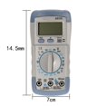 thumbnail image 1 of Multimeter A830L Digital Multimeter with LCD Display DC Voltage Diode Freguency Multitester Current Voltage Tester with Buzzer ,High Efficiency, 1 of 7
