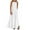 White 2, variant on Kaemgyyd Maxi Dresses for Women Classic Spaghetti Strap Side Slit Beach Long Dresses Plus Size Sleeveless Loose Flowy Dresses