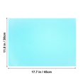 thumbnail image 2 of 4pcs Refrigerator Pad Antibacterial Antifouling Mildew Moisture Absorption Pad Mat Table (Transparent Blue), 2 of 2