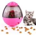 thumbnail image 5 of Bolas de caramelo para perros, dispensadores de pasteles de carne para gatos y perros, bolas de alimentos, juguetes interactivos, comida lenta (rosa) PenghuiLiu 9024719110561, 5 of 5