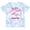 Tie Dye Blue, variant on Inktastic My Aunt Loves Me Unicorn Girls Toddler T-Shirt