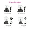 thumbnail image 4 of Labymos 3 Inch Plasma Ball Lamp Light Touch Sensitive Nebula Thunder Electric Globe Science Educational, 4 of 8
