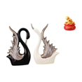 thumbnail image 1 of Elegante Cuenco De Cerámica Con Forma De Cisne Para Guardar Tesoros, Ideal Como Adorno Para Estantería, Aniversario, Chimenea, Festival De Primavera, Año Nuevo, Dormitorio, Regalo De, 1 of 8