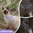 thumbnail image 6 of MASBRILL Cat & Dog Harness with Leash, Reflective Escape-Proof No-Pull Soft Vest, Easy to Wear for Walking, Traveling, Includes Pet Bells, 6 of 8