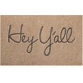 thumbnail image 1 of Welcome Mat Outdoor Funny Doormat with Anti-Slip Backing, Hey Yall Door Mat, 1 of 8