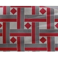 thumbnail image 4 of oneOone Georgette Viscose Fabric Diamond & Basketweave Geometric Printed Craft Fabric BTY 42 Inch Wide, 4 of 4