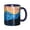 NavyBlue, variant on Neon Cat Coffee Mug Fun Custom Ceramic Mugs 11oz Black