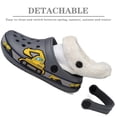 thumbnail image 4 of Drecage Little Kids Lined Clogs Toddler Winter Garden Shoes Bedroom House Slippers, 4 of 5