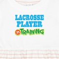 thumbnail image 4 of Inktastic Lacrosse Player in Training Girls Baby Dress, 4 of 5