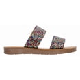 thumbnail image 1 of Sandalias Caray Multicolor Para Mujer [car405] cafe 24 MX, 1 of 9