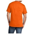 thumbnail image 2 of Mens Core Cotton Male T-Shirts S. Orange 3XL, 2 of 4