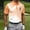 Orange, variant on BRGZLK Mens Golf Shirts Summer 2026 Short Sleeve Turn-Down Collar Button-Down Lightweight Breathable Moisture Wicking Casual Pullover Shirts Blue A XXL