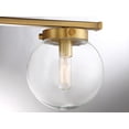 thumbnail image 6 of Trade Winds Linda 3-Light 24" Bathroom Vanity Light in Natural Brass, 6 of 6