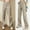 Khaki, variant on Womens Daily High Waist Street Loose Cargo Pants Pockets Jeans Trousers Womens Business Casual Pants Stretch Women Winter Pants Casual plus Size Womens Casual Pants with Pockets Womens Convertible