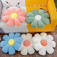 thumbnail image 2 of Daisy flower shaped Cushion, Cute Decorative Pillow, Chair Cushion and Soft Throw Pillow for Home Decor, Living Room, Office Blue, 2 of 5