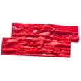 thumbnail image 1 of Textura de piedra para sellos de hormigón, sello de cemento, poliuretano rojo, texturizado de hormigón para patios y paredes exteriores., 1 of 9