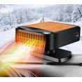 thumbnail image 1 of Calentador de coche LILITUAN, 12 V, 200 W, descongelador de calentamiento rápido (naranja), 1 of 8
