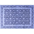 thumbnail image 1 of Ahgly Company Indoor Rectangle Persian Blue Traditional Area Rugs, 7' x 10', 1 of 4
