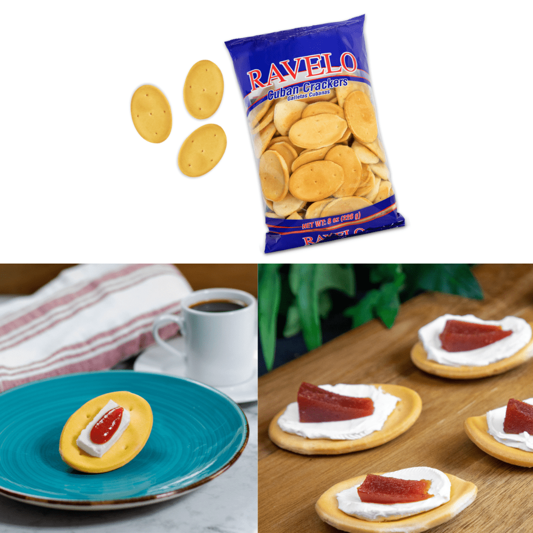 Ravelo Galletas Cubanas, Ravelo Cuban Krackers  8 OZ (226 gr) Paquete de 6