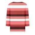 thumbnail image 7 of Womens Tops Summer Tops For Women Casual Cute V Neck 3/4 Length Sleeve Loose Fit Tunics Graphic Tees Blouses Womens T Shirts, 7 of 7