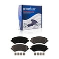 thumbnail image 3 of Detroit Axle - 4pc Brake Pads for 2003-2007 Jeep Liberty, Front and Rear Ceramic Brake Pads 2004 2005 2006 Replacement, 3 of 7