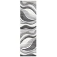 thumbnail image 2 of Safavieh Hollywood Dalton Abstract Runner Rug, Gray/Ivory, 2'3" x 6', 2 of 11