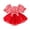 Red, variant on Dresses for Girls Summer Plaid Print Puff Short Sleeve Party Tutu Skirt Prom Outfits Red 9-12 Months
