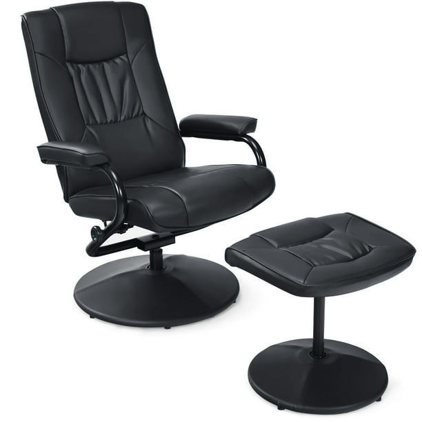 Swivel recliner with ottoman cheap walmart