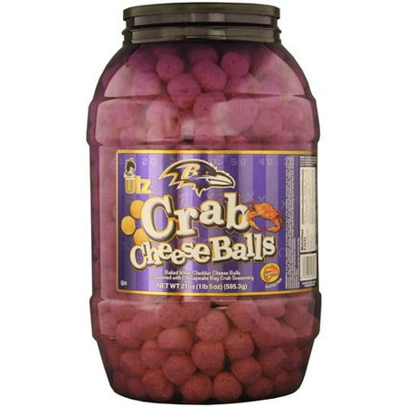Utz Ravens Crab Cheese Ball Brl 21 Oz