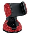 thumbnail image 3 of Bling Car Phone Holder Rhinestone Bling Crystal Car Phone Mount With One Base Universal Cell Phone Holder For Windshield And by Wuxinga, 3 of 6