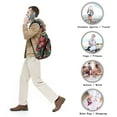 thumbnail image 2 of KAWELL Sling Backpack - Unisex Messenger Bag Crossbody Backpack Travel Multipurpose Daypacks for Men Women Lady, 2 of 7