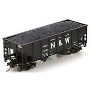 Athearn HO Scale 34' Ribbed Hopper Coal Car Norfolk & Western/N&W #111028