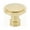 Brass, variant on Emtek 86698US19 1.75 in. Haydon Cabinet Knob, Flat Black