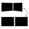 thumbnail image 3 of vidaXL Retractable Side Awning Black 120x1000 cm, 3 of 5