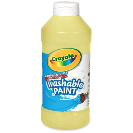 UPC: 0071662592349 | Crayola Washable Paint 16 oz  Yellow
