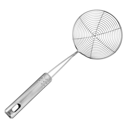 Alloy Handle Oil Filter Scoop Colander Mesh Strainer Spoon Kitchen Cooking (Best Way To Filter Cooking Oil)