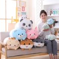 thumbnail image 4 of 9 estilos de animales, dinosaurio, cerdo, gato, oso, peluche, panda, hámster, elefante, ciervo, muñeco de peluche, almohada para bebé, regalo, 4 of 5