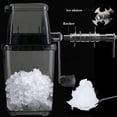 thumbnail image 2 of Ice Crusher Manual Rotary Ice Crusher Cocktails Slush Machine Ice Cube Crushed Smoothies Ice Crusher, 2 of 7