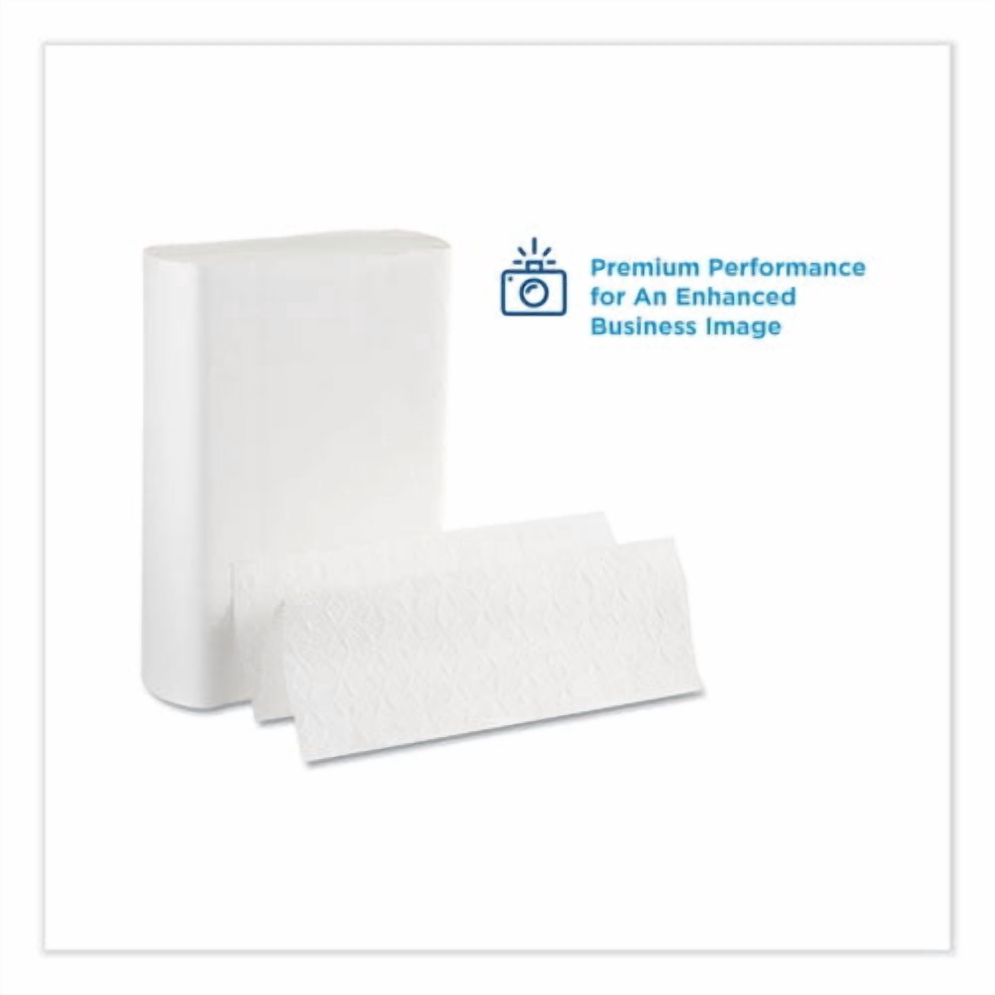 Pacific Blue Ultra Folded Paper Towels, 1-Ply, 10.2 x 10.8, White, 220/Pack, 10 Packs/Carton | Bundle of 2
